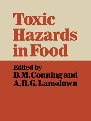 cover image of Toxic Hazards in Food